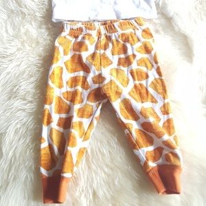 NWT 3 Gymboree ICE CREAM CONE 2pc GYMMIES cotton ORANGE Shorts TOP SET PJs